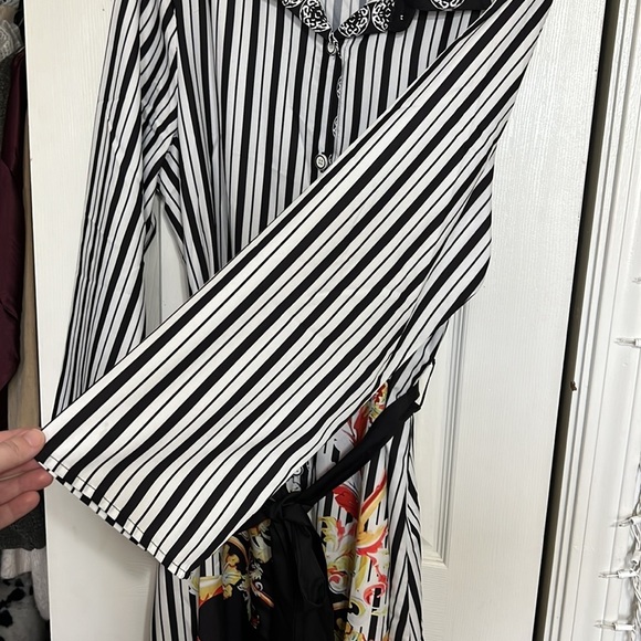 Shein Curve Striped Women’s Ladies Floral Dress 2XL - Picture 10 of 10